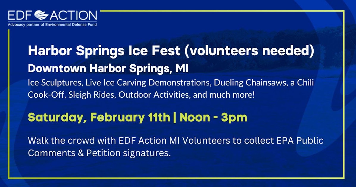 Comment Collection at Harbor Springs Ice Fest (Volunteers Needed